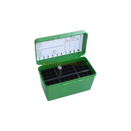 Caja MTM 50 cart. Verde de para calibres Magnum MTM Case-Gard Armeria Scrofa