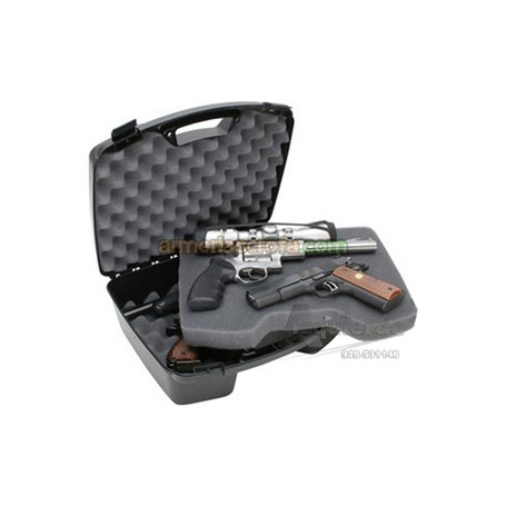 Caja MTM para revolver.- pistola. 8.5" negra MTM Case-Gard Armeria Scrofa